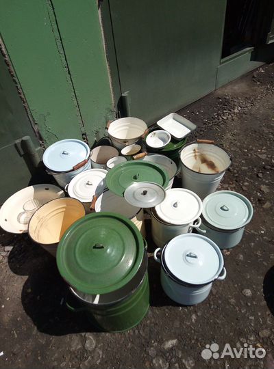 Эмалерованная посуда СССР