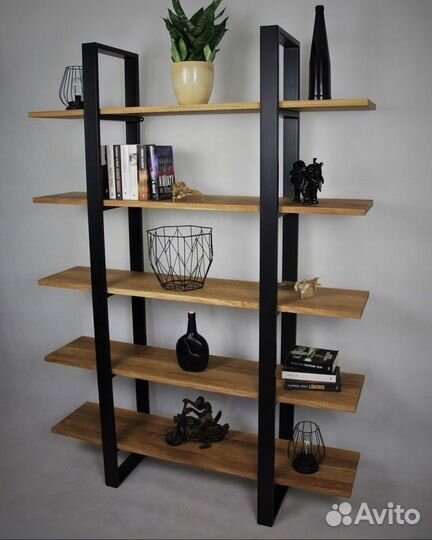 Стеллаж настеный