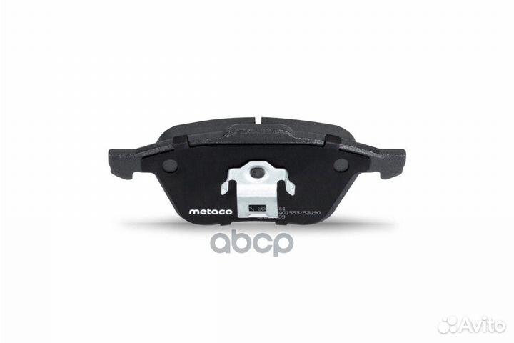 Колодки тормозные передние к-кт '3000-161 metaco