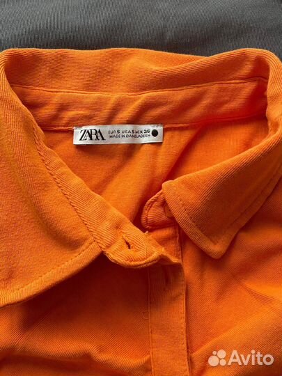 Боди zara из хлопка