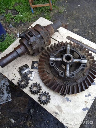 Дифференциал переднего моста мтз 82