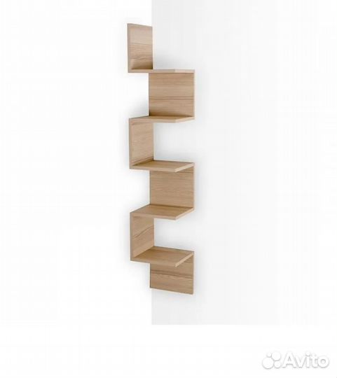 Полка навесная настенная для книг/декора