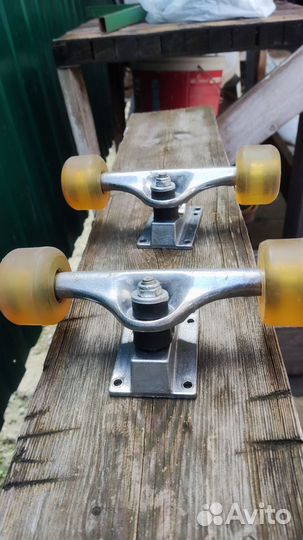 Скейтборд + доп ролики