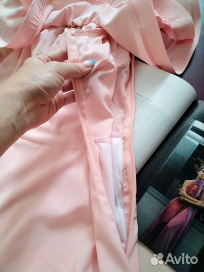 Длинное платье без бретелек 42 44 вечернее