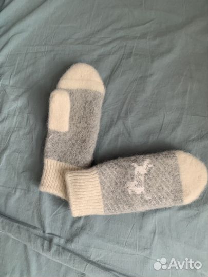 Варежки зимние женские