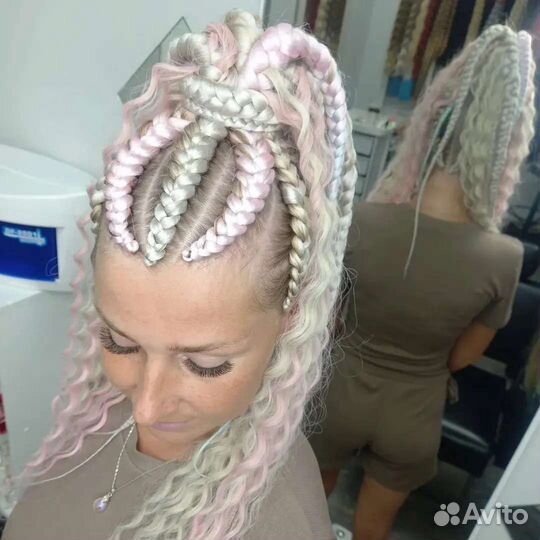 Афрокудри, дредокудри и плетение кос