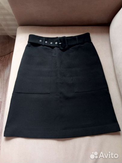 Юбка чёрная
