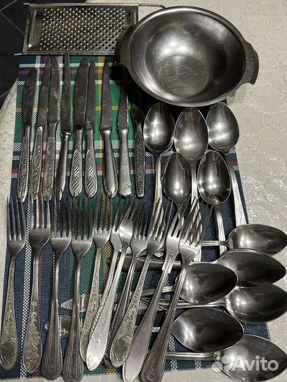 Столовые приборы СССР нержавейка