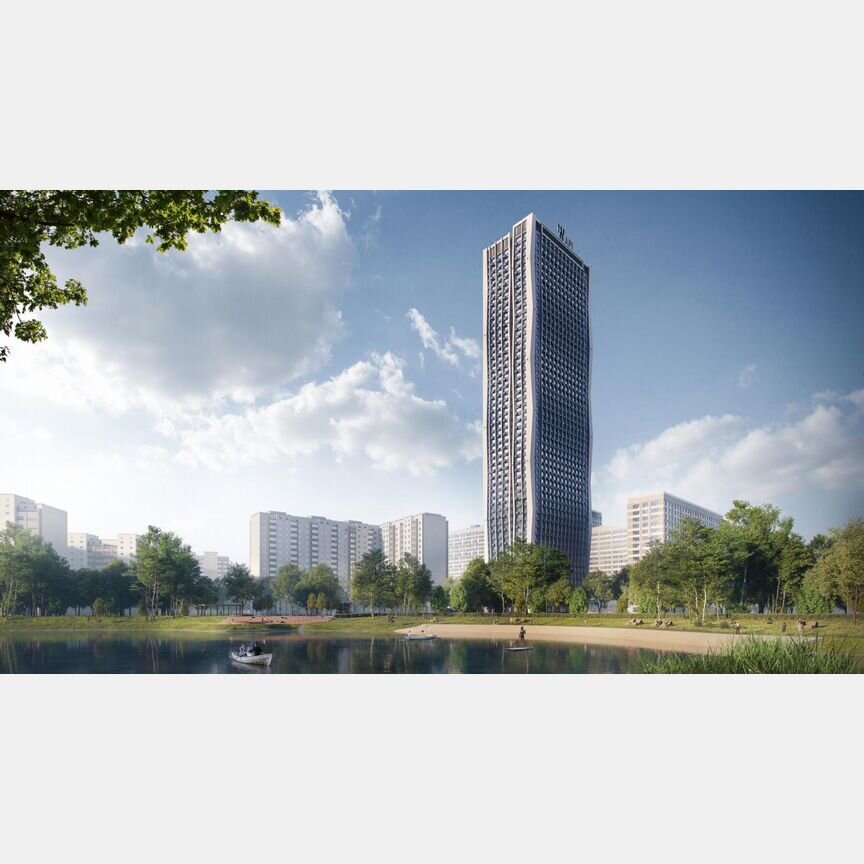 2-к. квартира, 47,3 м², 46/53 эт.