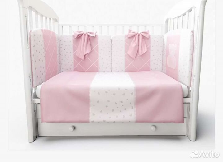 Бортики в кроватку