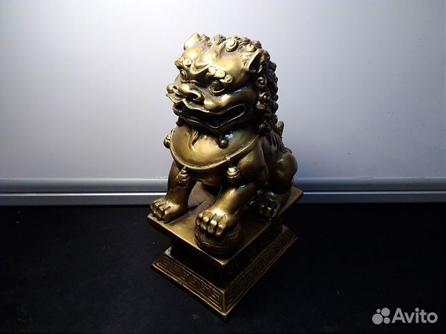 Статуэтка страж. Китайский Лев. Идеал