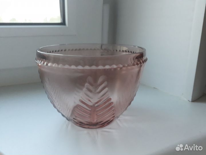 Вазочка для варенья, стекло, СССР