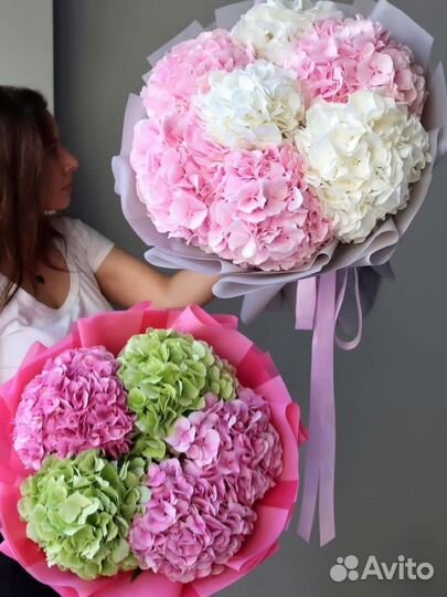 Доставка Цветы Букет Гортензии