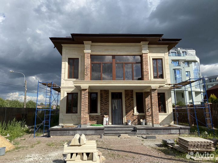 Облицовка дагестанским камнем