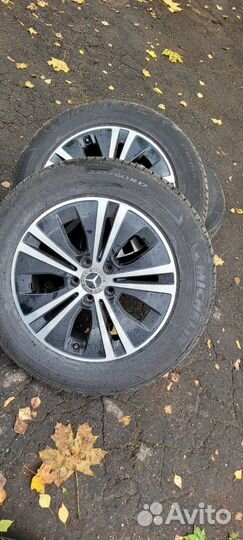 Оригинальные диски Mercedes w213 и резина