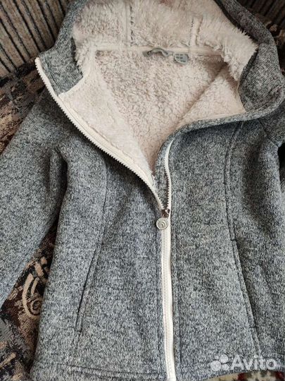 Толстовка на меху на девочку