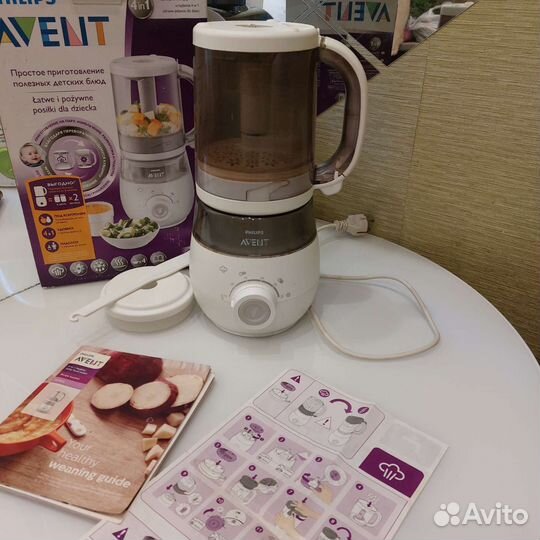 Пароварка блендер philips avent 4 в 1