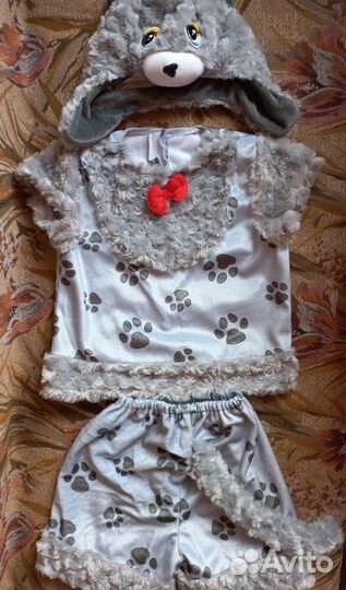 Новогодний костюм для мальчика Котик