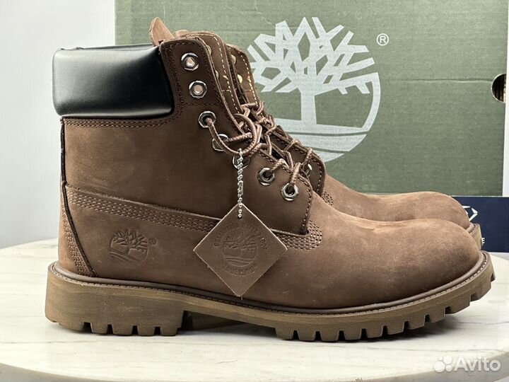 Ботинки мужские Timberland натуральный нубук