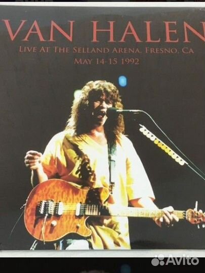 Van Halen – Live AT Selland Arena, 2LP, новый