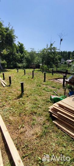 Фундамент на винтовых сваях