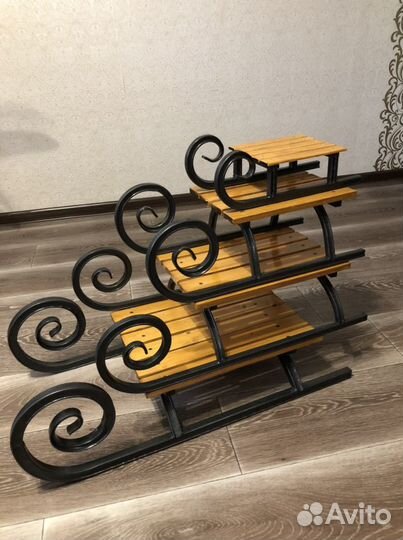Сани декоративные новые