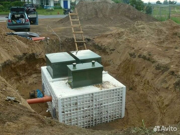 Автономная канализация. Монтаж септика под ключ