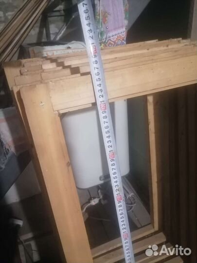 Деревянные окна без стекла новые
