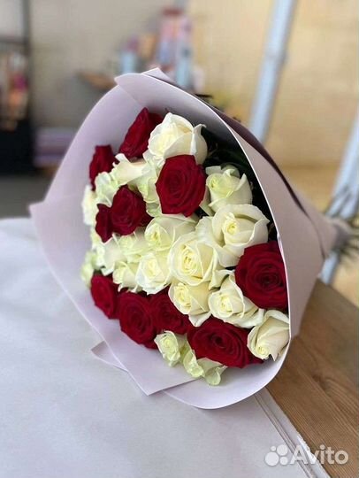 101 Роза Букеты 31 51 101 Роза