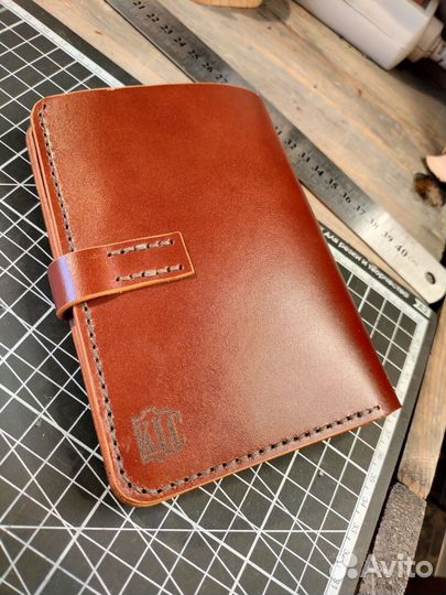 Обложка для документов натуральная кожа