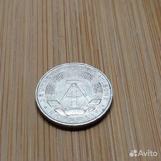 Монета 1 пфенниг 1968