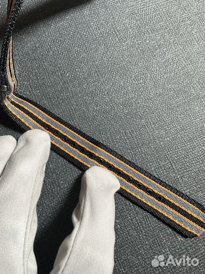 Черно оранжевый nato ткань ремешок для Omega 20мм