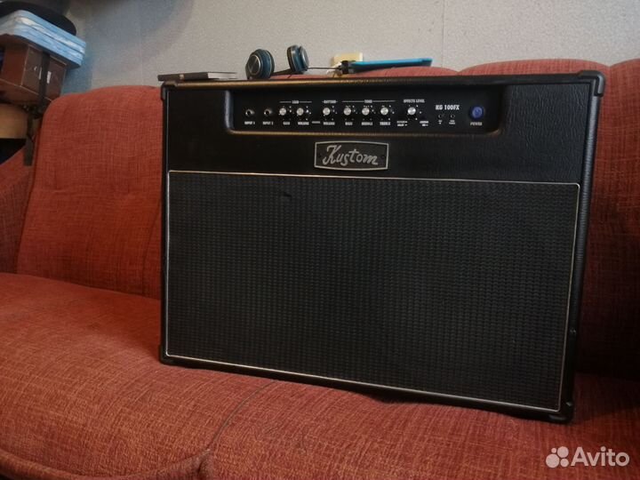 Гитарный комбоусилитель kustom kg100fx212