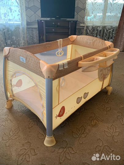 Манеж кровать happy baby