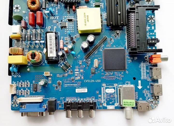 CV512H-U50 Main BBK 50LEM-1058/FT2C (материнка)