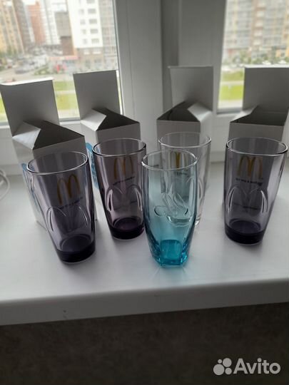 Стаканы Макдональдс Macdonalds юбилейные