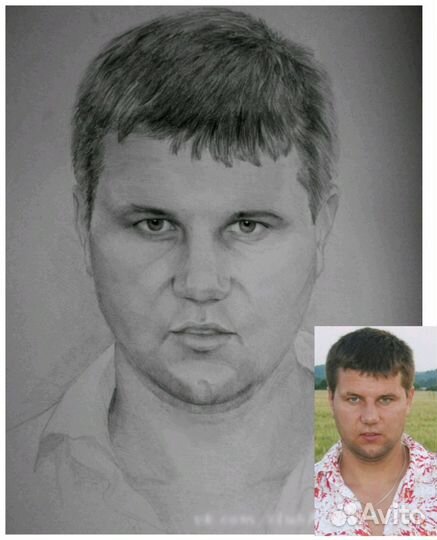 Портрет по фото (карандаш)