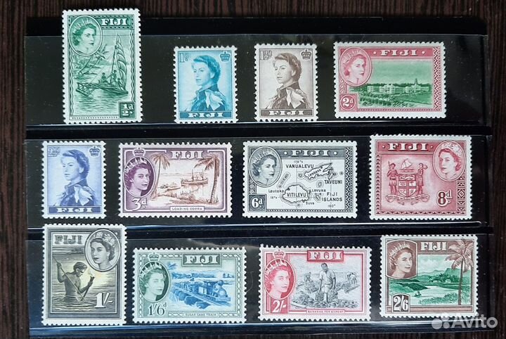 Колонии Германии и Англии + Синий пенни