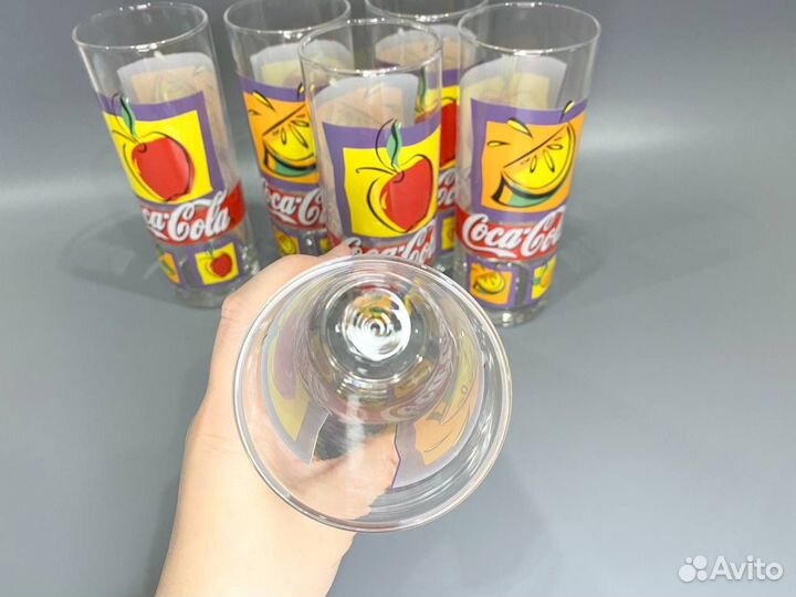 Стаканы coca cola из 90х