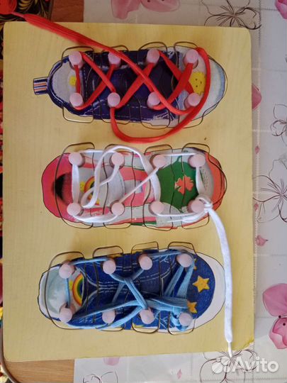 Доска для завязывания шнурков