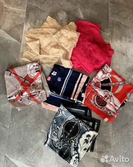 Шарфы платки палантины