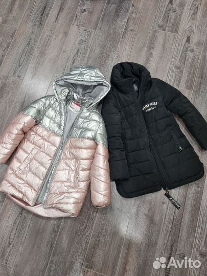 Куртка для девочки 140 зима