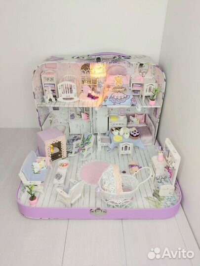 Кукольный домик с мебелью, дом для кукол лол, lol