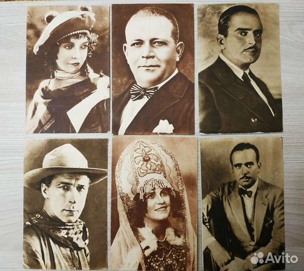 Открытое письмо, почтовые карточки 20-е годы