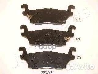 Колодки торм диск. задн. Hummer H3 pp003af Japa