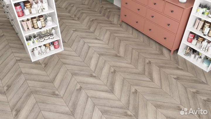 Кварцвиниловая плитка Alpine Floor Chevron Alpine