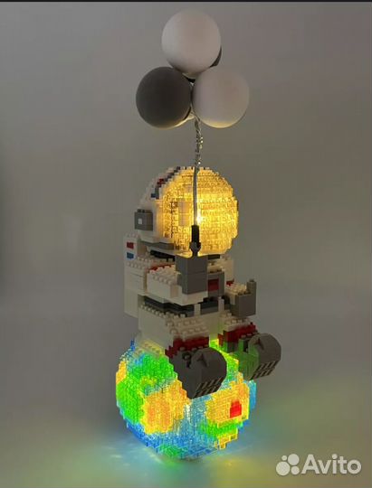 Конструктор новый 3d космонавт