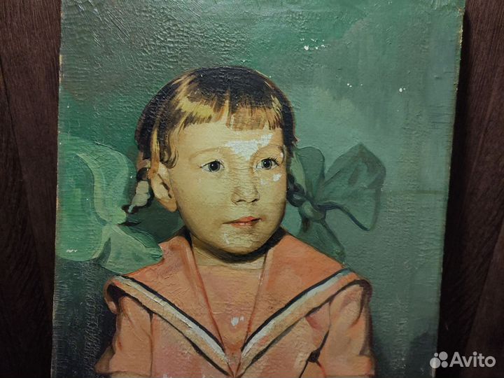 Картина эпохи СССР холст