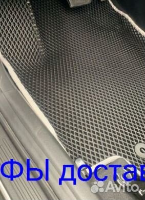 Эва Коврики 3D с бортами для авто