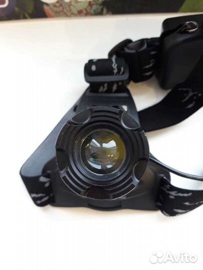 Налобный фонарь T6 зум